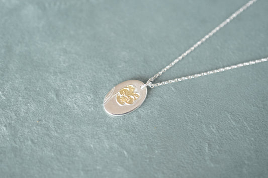 FEBRUARY | Violet Birth flower Pendant