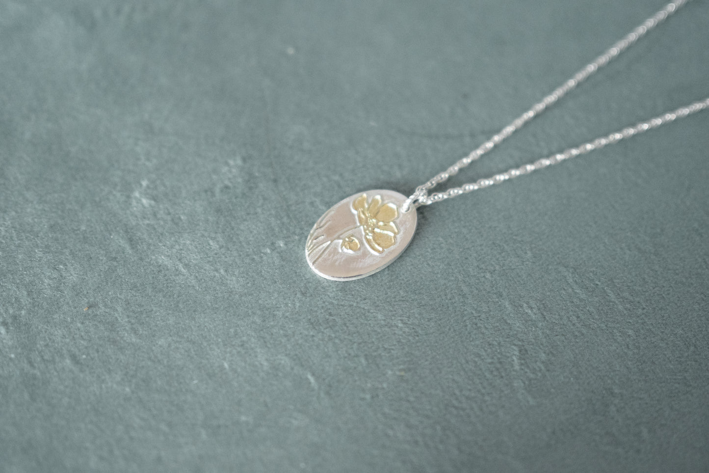OCTOBER | Cosmos Birth flower Pendant